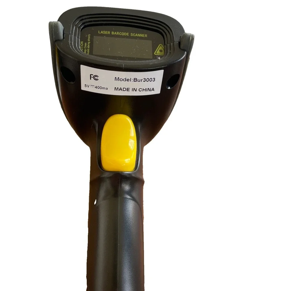 Nadamoo Barcode Scanner Bur 3003 Wireless Cordless Black  New Opened